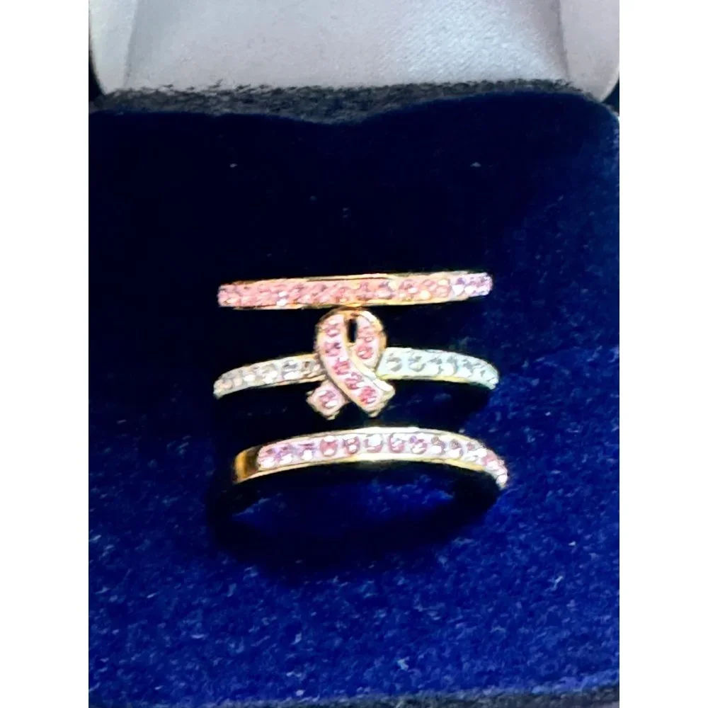 Hope Stackable Ring Set Size 7 1/2 - Picture 3 of 6